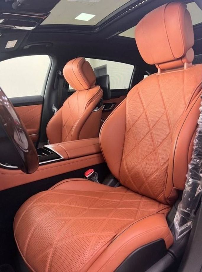 New Mercedes-Benz Maybach S-Class 580 II (Z223), 4.0 l, 2021 in Dubai by Quatro Motors, Grey color.  | AUTO.AE