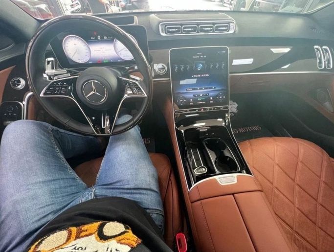 New Mercedes-Benz Maybach S-Class 580 II (Z223), 4.0 l, 2021 in Dubai by Quatro Motors, Grey color.  | AUTO.AE