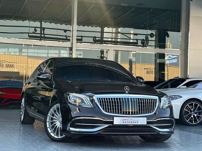 Used Mercedes-Benz Maybach S-Class 650 I (X222) Facelift, 6.0 l, 2018 in Dubai by Auto Bank Motors, Black color. Korean Specs | AUTO.AE