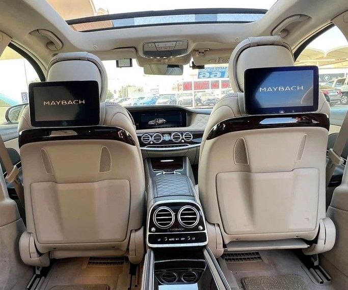 Подержанный Mercedes-Benz Maybach S-Class 560 I (X222) Рестайлинг, 4.0 л, 2018 в Дубае от Best Car Серый цвет. Японская | AUTO.AE