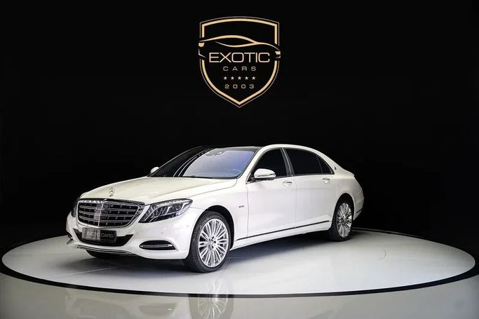 Used Mercedes-Benz Maybach S-Class 600 I (X222), 6.0 l, 2015 in Dubai by Exotic Cars, White color. GCC Specs | AUTO.AE