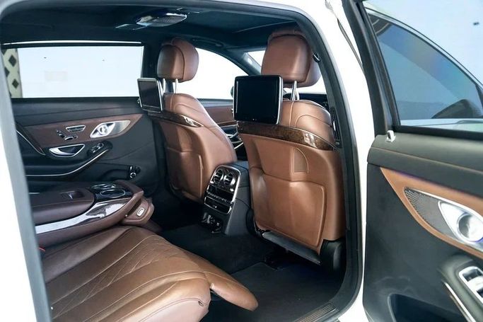 Used Mercedes-Benz Maybach S-Class 600 I (X222), 6.0 l, 2015 in Dubai by Exotic Cars, White color. GCC Specs | AUTO.AE