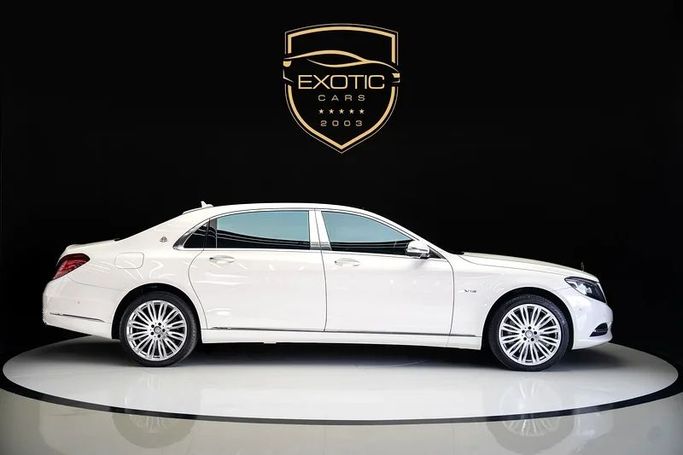 Used Mercedes-Benz Maybach S-Class 600 I (X222), 6.0 l, 2015 in Dubai by Exotic Cars, White color. GCC Specs | AUTO.AE