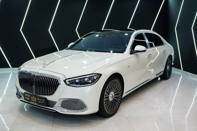 Новый Mercedes-Benz Maybach S-Class 680 II (Z223), 6.0 л, 2022 в ОАЭ, Дубай от Sanam Cars Белый цвет. GCC | AUTO.AE | Объявление #274613