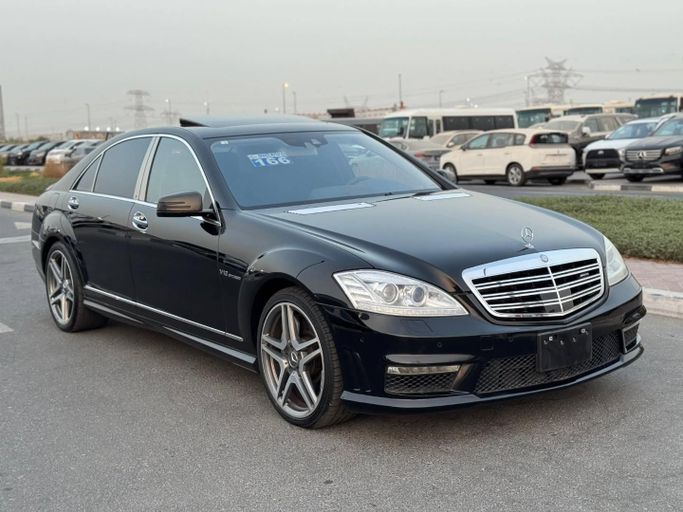 Used Mercedes-Benz S-Class AMG 63 AMG II (W221) Facelift, 6.2 l, 2010 in Dubai by Saeed Auto, Black color. Japanese Specs | AUTO.AE