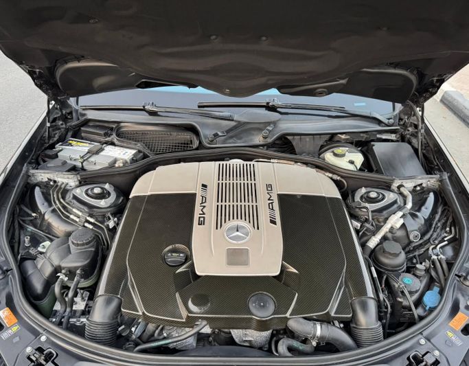 Used Mercedes-Benz S-Class AMG 63 AMG II (W221) Facelift, 6.2 l, 2010 in Dubai by Saeed Auto, Black color. Japanese Specs | AUTO.AE
