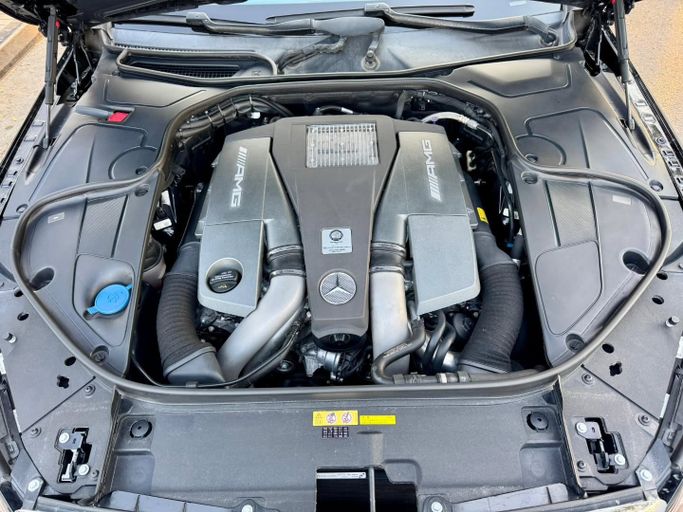 Used Mercedes-Benz S-Class AMG 63 AMG III (W222, C217), 5.5 l, 2017 in Dubai by Saeed Auto, Black color. Japanese Specs | AUTO.AE