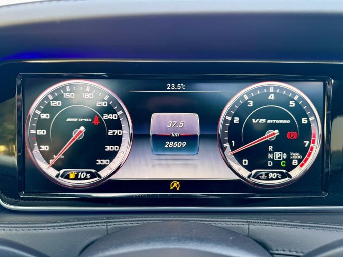 Used Mercedes-Benz S-Class AMG 63 AMG III (W222, C217), 5.5 l, 2017 in Dubai by Saeed Auto, Black color. Japanese Specs | AUTO.AE