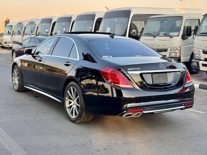 Used Mercedes-Benz S-Class AMG 63 AMG III (W222, C217), 5.5 l, 2017 in Dubai by Saeed Auto, Black color. Japanese Specs | AUTO.AE