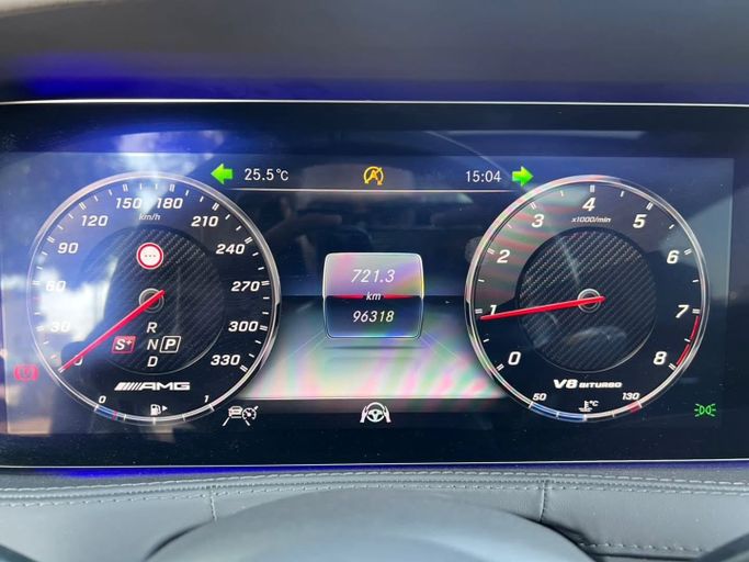 Used Mercedes-Benz S-Class AMG 63 AMG Long III (W222, C217) Facelift, 4.0 l, 2018 in Dubai by Saeed Auto, Grey color. Japanese Specs | AUTO.AE