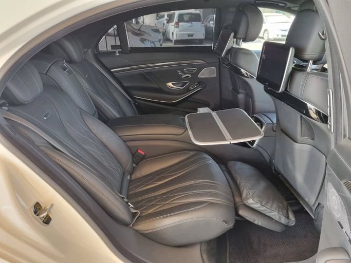 Подержанный Mercedes-Benz S-Class AMG 63 AMG III (W222, C217), 5.5 л, 2016 в Дубае от Saeed Auto Белый цвет. Японская | AUTO.AE