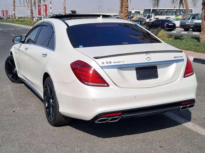 Подержанный Mercedes-Benz S-Class AMG 63 AMG III (W222, C217), 5.5 л, 2016 в Дубае от Saeed Auto Белый цвет. Японская | AUTO.AE