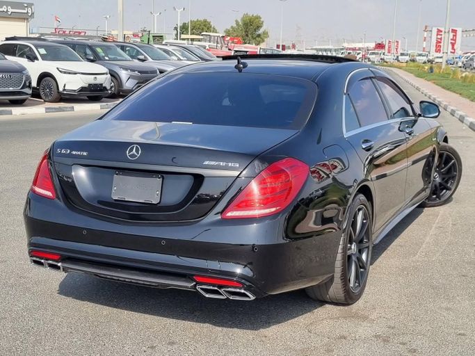 Used Mercedes-Benz S-Class AMG 63 AMG III (W222, C217), 5.5 l, 2015 in Dubai by Saeed Auto, Black color. Japanese Specs | AUTO.AE