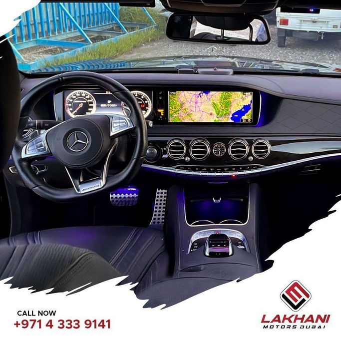 Подержанный Mercedes-Benz S-Class AMG 63 AMG III (W222, C217), 5.5 л, 2015 в Дубае от Lakhani Motors Черный цвет. Японская | AUTO.AE