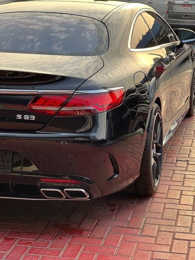 Used Mercedes-Benz S-Class AMG 63 AMG III (W222, C217), 5.5 l, 2015 in Dubai by Al Faisal Motors, Black color. European Specs | AUTO.AE