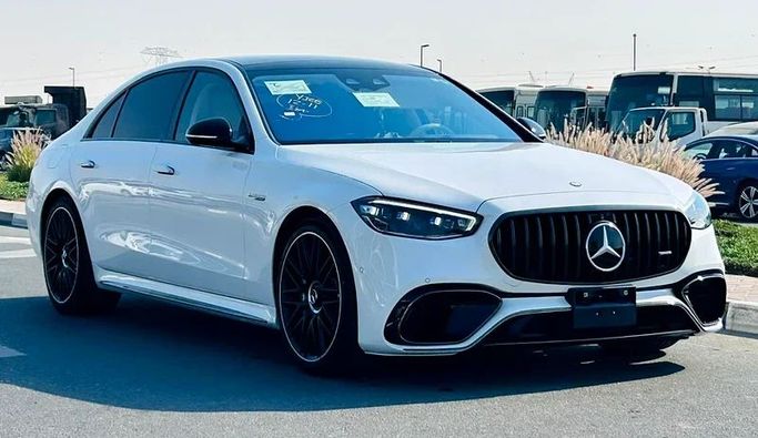 Used Mercedes-Benz S-Class AMG 63 e AMG Long IV (W223), 4.0 l, 2025 in Dubai by Mirza Automobile FZE, White color. Japanese Specs | AUTO.AE