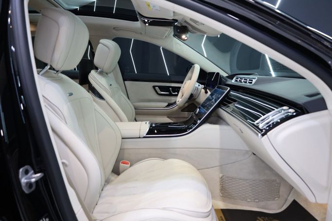 Used Mercedes-Benz S-Class AMG 63 e AMG Long IV (W223), 4.0 l, 2024 in Dubai by Sanam Cars, Black color. GCC Specs | AUTO.AE