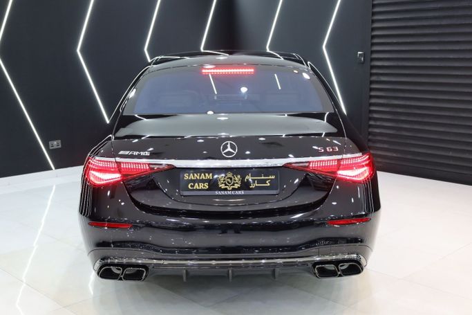 Used Mercedes-Benz S-Class AMG 63 e AMG Long IV (W223), 4.0 l, 2024 in Dubai by Sanam Cars, Black color. GCC Specs | AUTO.AE