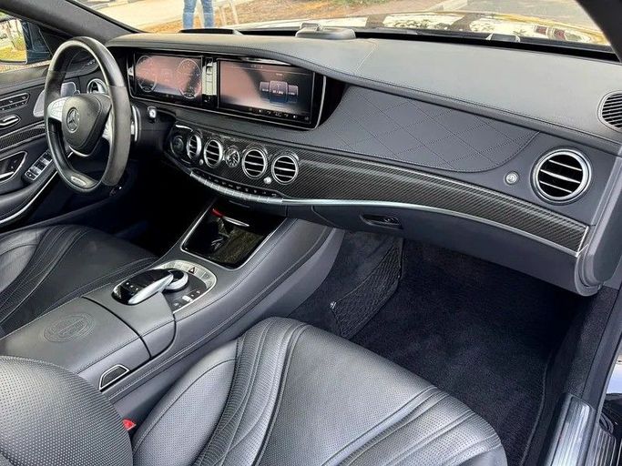 Подержанный Mercedes-Benz S-Class AMG 63 AMG Long III (W222, C217), 5.5 л, 2015 в Дубае от Best Car Черный цвет. Японская | AUTO.AE