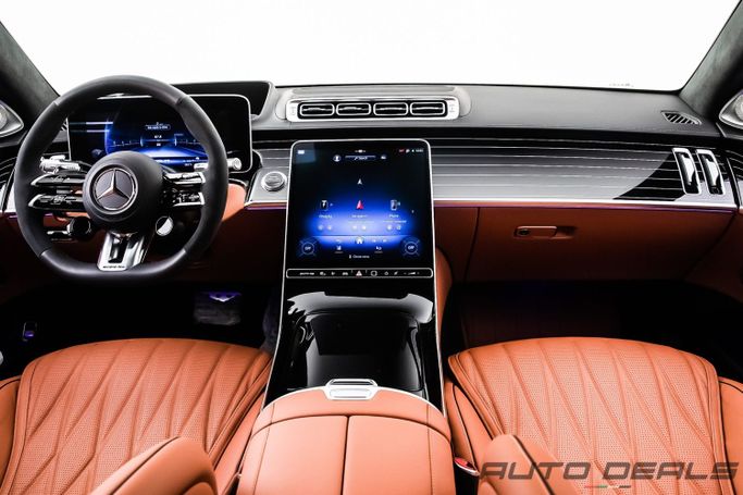 Новый Mercedes-Benz S-Class AMG 63 e AMG Long IV (W223), 4.0 л, 2024 в Дубае от AUTO DEALS Черный цвет. Европейская | AUTO.AE