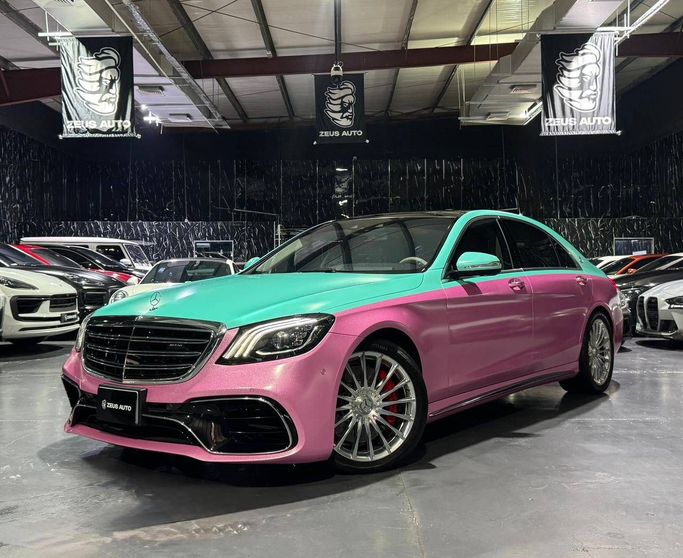 مستعملة Mercedes-Benz S-Class AMG 63 AMG Long عملية فيس ليفت III (W222، C217), 4.0 l, 2018 في في دبي من Zeus Motors، اللون وردي. المواصفات اليابانية | AUTO.AE | إعلان #251854