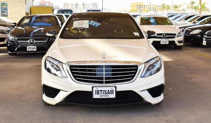 مستعملة Mercedes-Benz S-Class AMG 63 AMG Long ثالثاً (W222، C217), 5.5 l, 2014 في في دبي من Ibitisam Motors FZCO، اللون أبيض. مواصفات الخليج | AUTO.AE | إعلان #259978