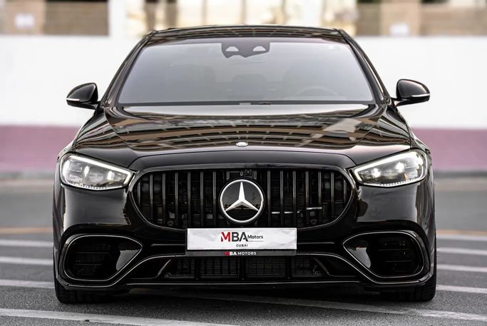 Used Mercedes-Benz S-Class AMG 63 e AMG Long IV (W223), 4.0 l, 2023 in Dubai by MBA Motors, Black color. European Specs | AUTO.AE | Listing #269817