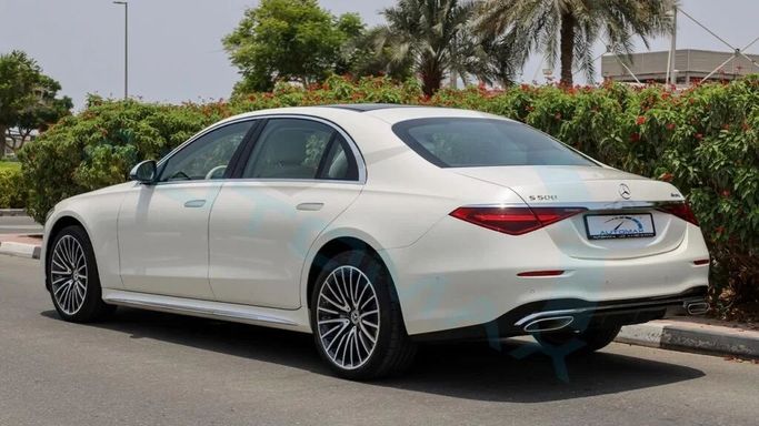 New Mercedes-Benz S-Class 400 Long VII (W223), 2.5 l, 2024 in Dubai by Auto Max Group, White color. European Specs | AUTO.AE