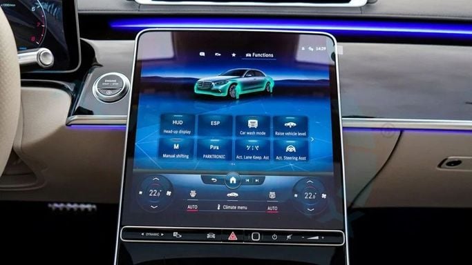 New Mercedes-Benz S-Class 500 Long 4MATIC VII (W223), 3.0 l, 2024 in Dubai by Auto Max Group, White color. European Specs | AUTO.AE