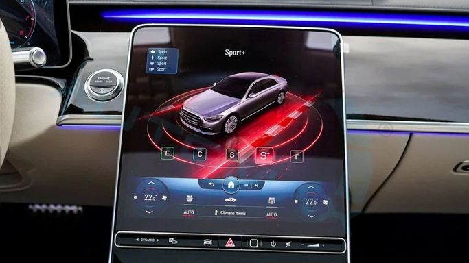 New Mercedes-Benz S-Class 500 Long 4MATIC VII (W223), 3.0 l, 2024 in Dubai by Auto Max Group, White color. European Specs | AUTO.AE