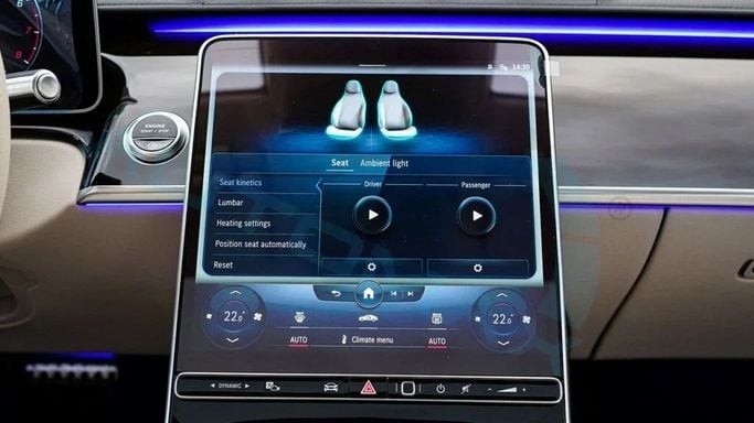 New Mercedes-Benz S-Class 500 Long 4MATIC VII (W223), 3.0 l, 2024 in Dubai by Auto Max Group, White color. European Specs | AUTO.AE