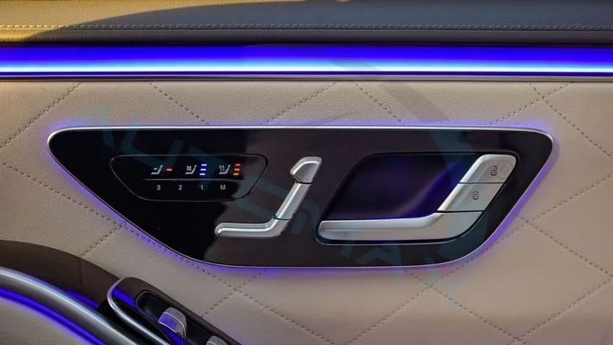 New Mercedes-Benz S-Class 450 Long 4MATIC VII (W223), 3.0 l, 2023 in Dubai by Auto Max Group, Black color. European Specs | AUTO.AE