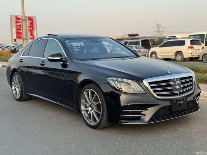 Подержанный Mercedes-Benz S-Class 450 VI (W222, C217) Рестайлинг, 3.0 л, 2018 в Дубае от Saeed Auto Черный цвет. Японская | AUTO.AE