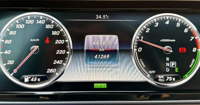 Подержанный Mercedes-Benz S-Class 400 VI (W222, C217), 3.5 л, 2015 в Дубае от Saeed Auto Черный цвет. Японская | AUTO.AE