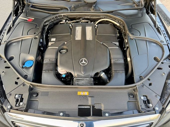 Подержанный Mercedes-Benz S-Class 450 VI (W222, C217) Рестайлинг, 3.0 л, 2018 в Дубае от Saeed Auto Черный цвет. Японская | AUTO.AE