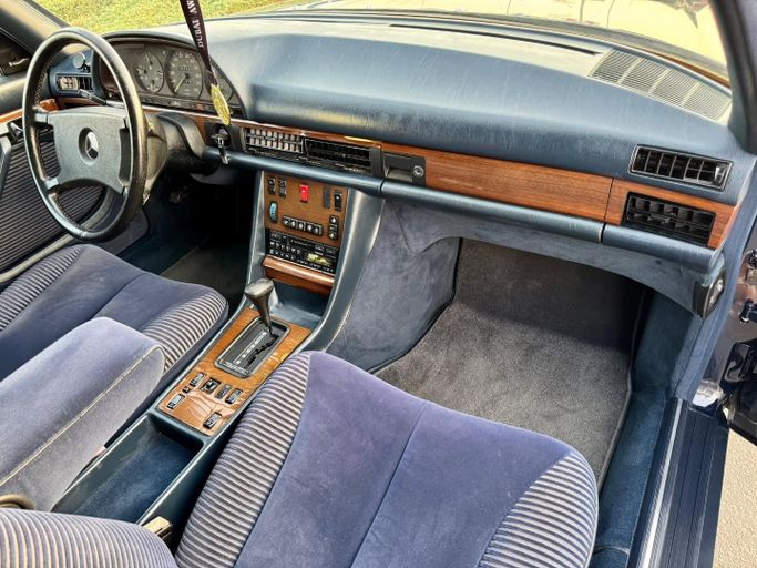 Used Mercedes-Benz S-Class 320 III (W140), 3.2 l, 1991 in Dubai by Saeed Auto, Blue color. Japanese Specs | AUTO.AE