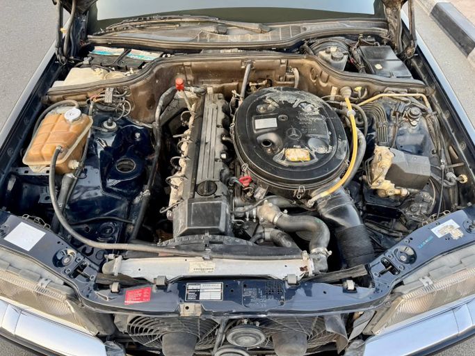 Used Mercedes-Benz S-Class 320 III (W140), 3.2 l, 1991 in Dubai by Saeed Auto, Blue color. Japanese Specs | AUTO.AE