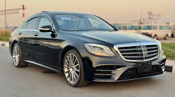 Used Mercedes-Benz S-Class 450 VI (W222, C217) Facelift, 3.0 l, 2020 in Dubai by Saeed Auto, Black color. Japanese Specs | AUTO.AE