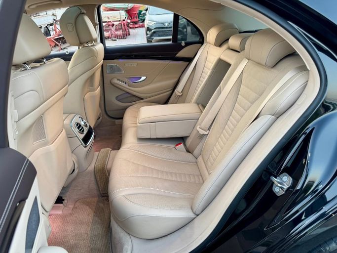 Used Mercedes-Benz S-Class 450 VI (W222, C217) Facelift, 3.0 l, 2020 in Dubai by Saeed Auto, Black color. Japanese Specs | AUTO.AE