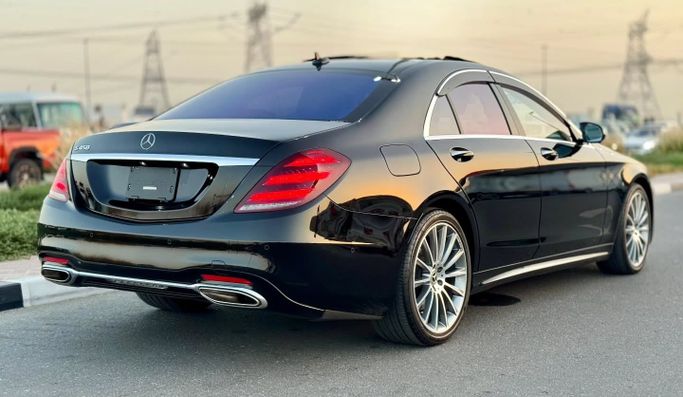 Used Mercedes-Benz S-Class 450 VI (W222, C217) Facelift, 3.0 l, 2020 in Dubai by Saeed Auto, Black color. Japanese Specs | AUTO.AE