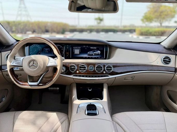 Подержанный Mercedes-Benz S-Class 500 VI (W222, C217), 4.7 л, 2017 в Дубае от Ideal Cars LLC Белый цвет. GCC | AUTO.AE