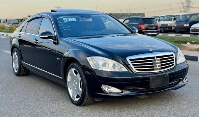 Used Mercedes-Benz S-Class 600 Guard V (W221), 5.5 l, 2007 in Dubai by Saeed Auto, Black color. Japanese Specs | AUTO.AE
