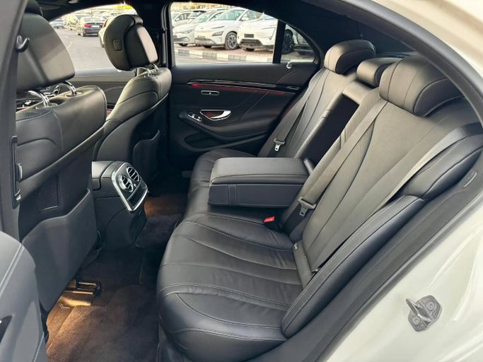 Used Mercedes-Benz S-Class 450 VI (W222, C217) Facelift, 3.0 l, 2019 in Dubai by Saeed Auto, White color. Japanese Specs | AUTO.AE