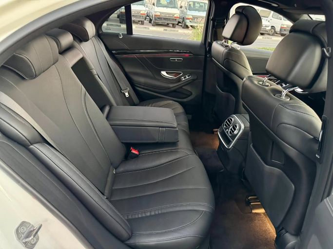Used Mercedes-Benz S-Class 450 VI (W222, C217) Facelift, 3.0 l, 2019 in Dubai by Saeed Auto, White color. Japanese Specs | AUTO.AE