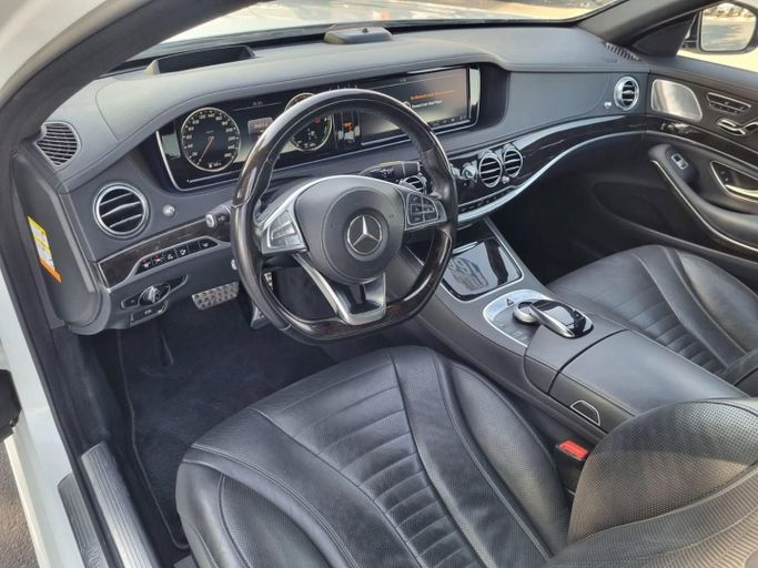 Used Mercedes-Benz S-Class 400 VI (W222, C217), 3.0 l, 2016 in Dubai by Saeed Auto, White color. Japanese Specs | AUTO.AE
