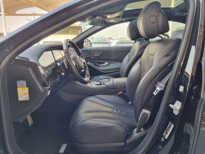 Подержанный Mercedes-Benz S-Class 400 VI (W222, C217), 3.0 л, 2015 в Дубае от Saeed Auto Черный цвет. Японская | AUTO.AE