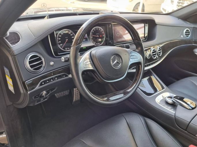 Подержанный Mercedes-Benz S-Class 400 VI (W222, C217), 3.0 л, 2015 в Дубае от Saeed Auto Черный цвет. Японская | AUTO.AE