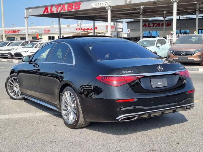 Подержанный Mercedes-Benz S-Class 500 4MATIC VII (W223), 3.0 л, 2022 в Дубае от Saeed Auto Черный цвет. Японская | AUTO.AE