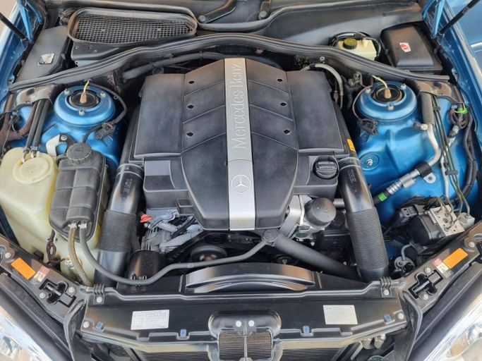 Used Mercedes-Benz S-Class 320 IV (W220), 3.2 l, 1999 in Dubai by Saeed Auto, Blue color. Japanese Specs | AUTO.AE