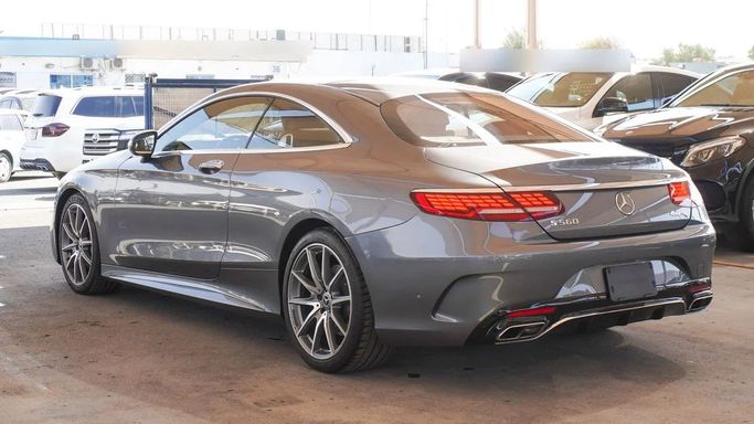 Подержанный Mercedes-Benz S-Class 560 4MATIC VI (W222, C217) Рестайлинг, 4.0 л, 2018 в Дубае от Ibitisam Motors Серый цвет.  | AUTO.AE